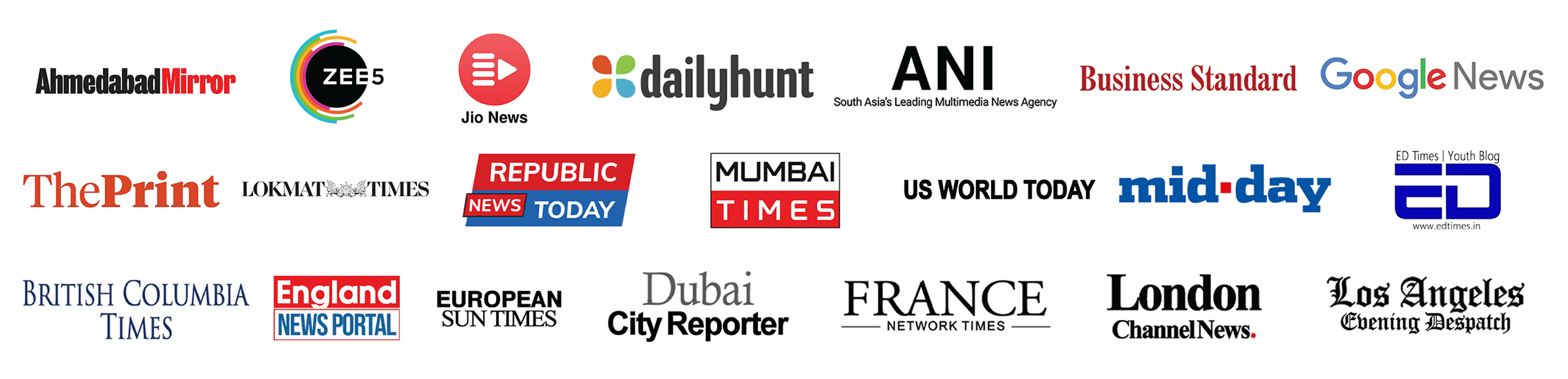 National & International News Media