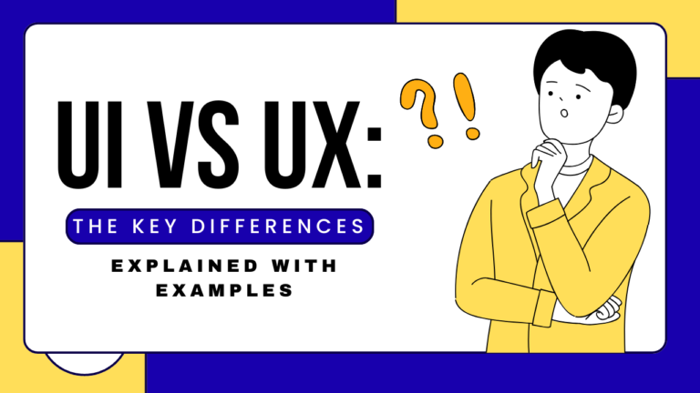 UI vs UX: The Key Differences Explained with Examples – Creative ...