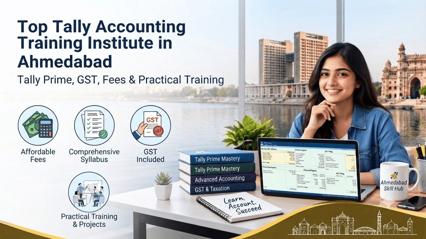 Top Tally Accounting Training Institute in Ahmedabad | Tally Prime & GST